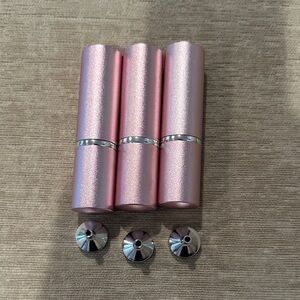 NWT - Pink Metallic Perfume Amotizers